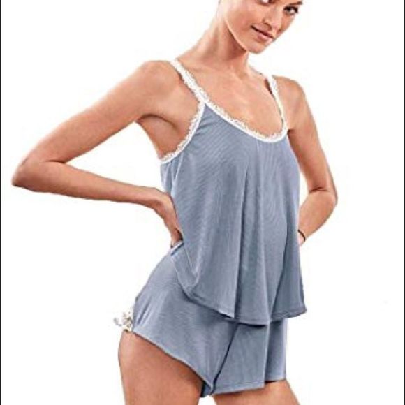 Victoria's Secret Other - Victoria’s Secret cami tank & shorts pajama set